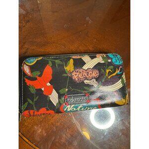 Sakroots "Peace" Pattern Zip-Around Wallet                                 68-77